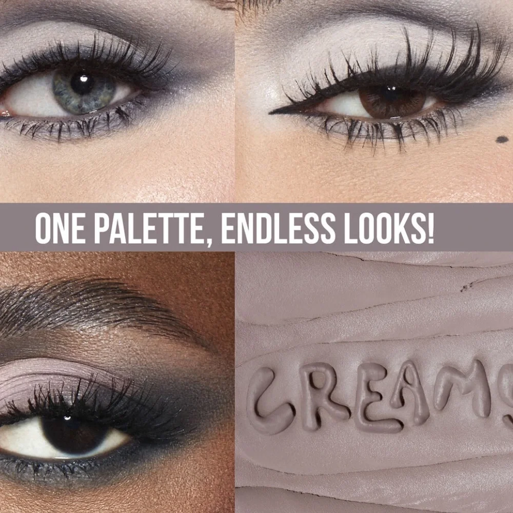 Huda Beauty Creamy Obsessions Eyeshadow Palette in Greige